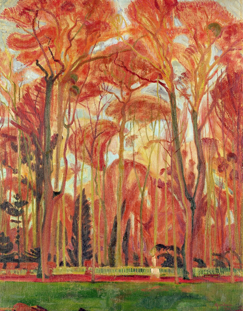 Skoven, 1912 af Emmanuel Gondouin