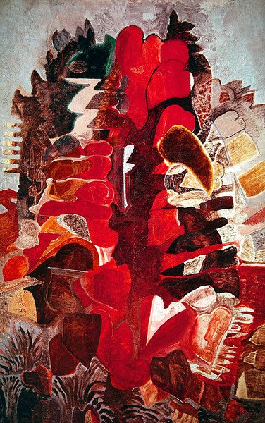 Blomster og skaller, ca. 1920
