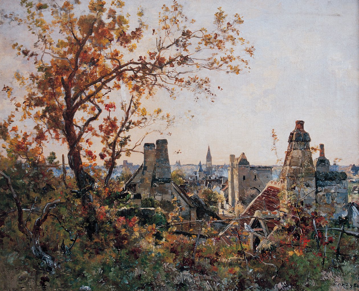 Beaulieu-lès-Loches, oktober 1886 (maleri) af Emmanuel Lansyer