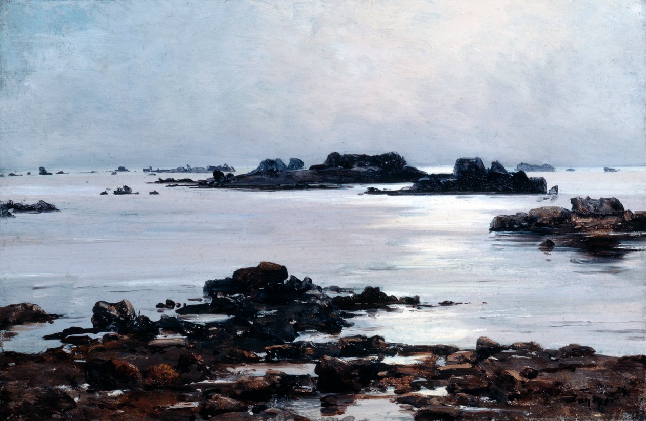 Ile de Sein, 1884 af Emmanuel Lansyer