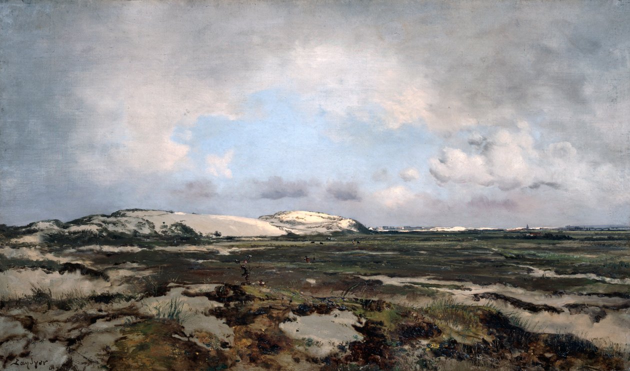 I klitterne, 1881 af Emmanuel Lansyer