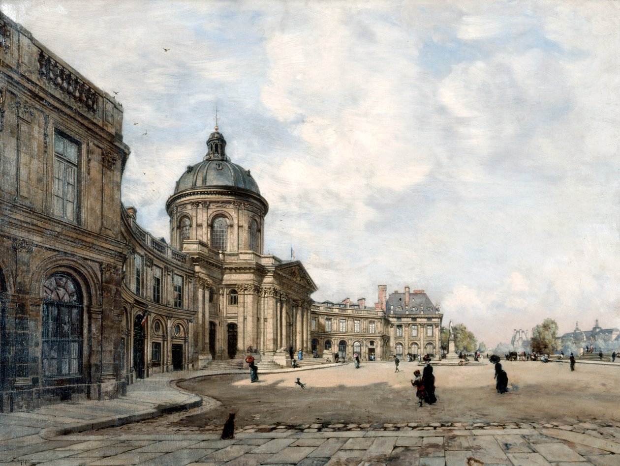 Institut for Frankrig, Paris, 1887. af Emmanuel Lansyer