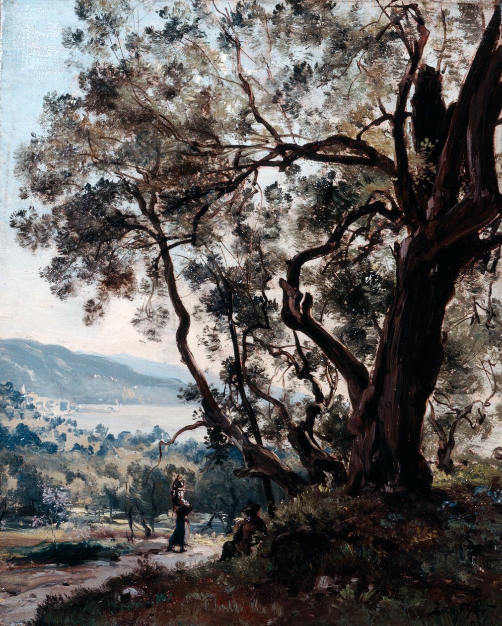 Roquebrune, 1892 af Emmanuel Lansyer