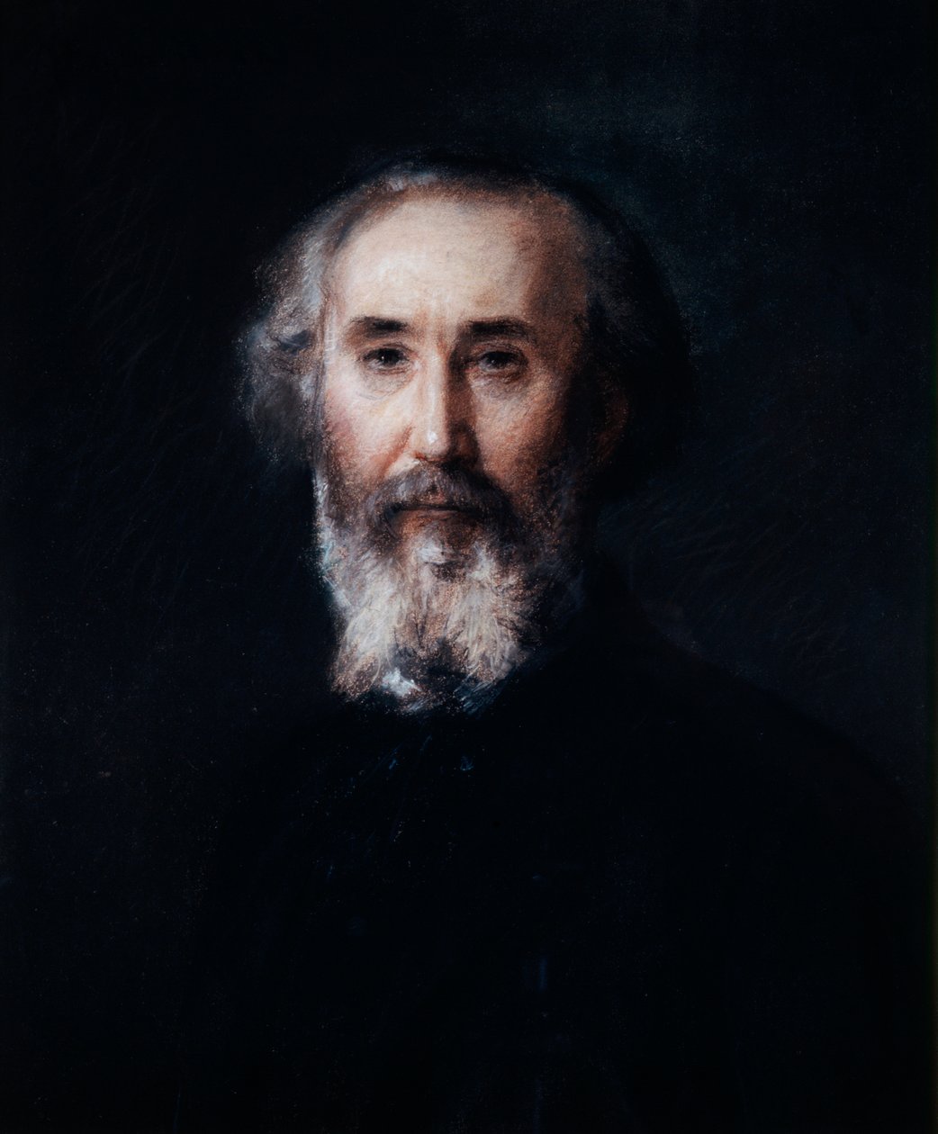 Selvportræt af kunstneren Emmanuel Lansyer, 1800-tallet af Emmanuel Lansyer
