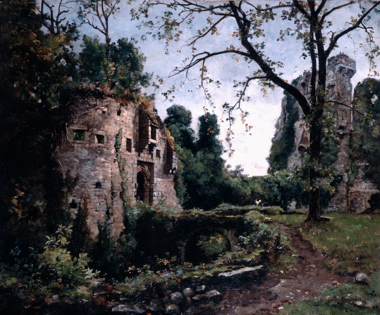 Elms bastion, 1884 af Emmanuel Lansyer