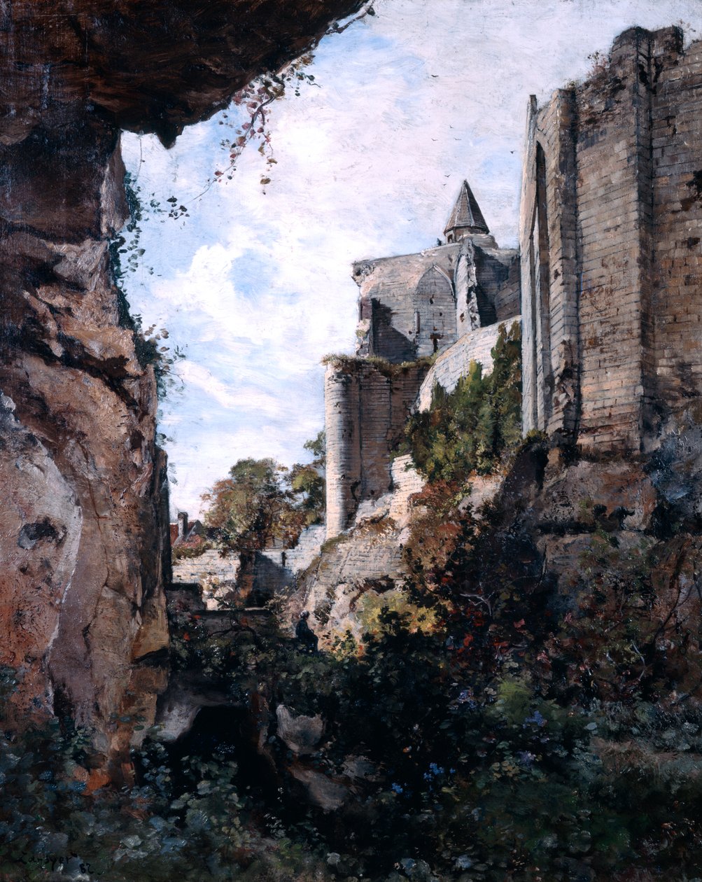 Slottet, 1882 af Emmanuel Lansyer