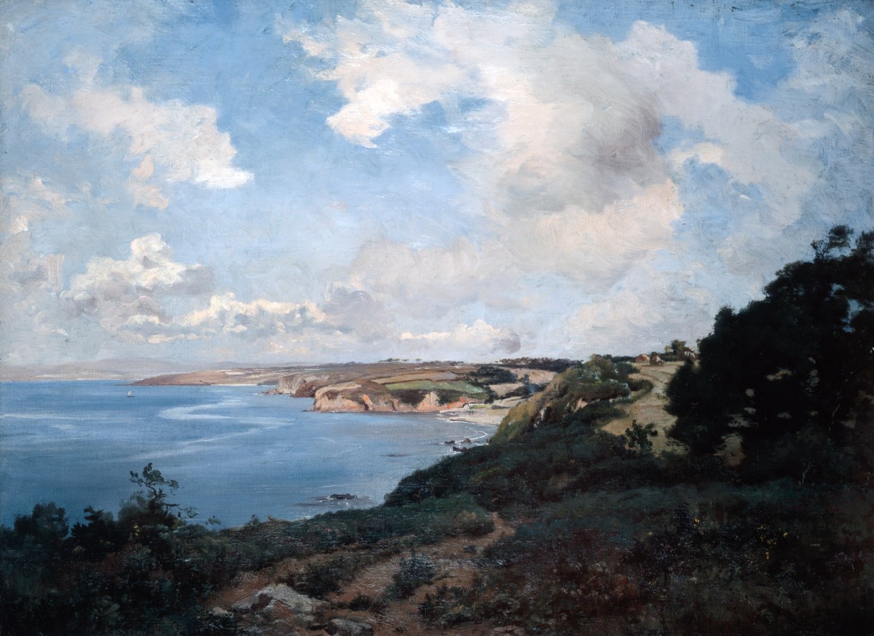 Aftenen, 1872. af Emmanuel Lansyer
