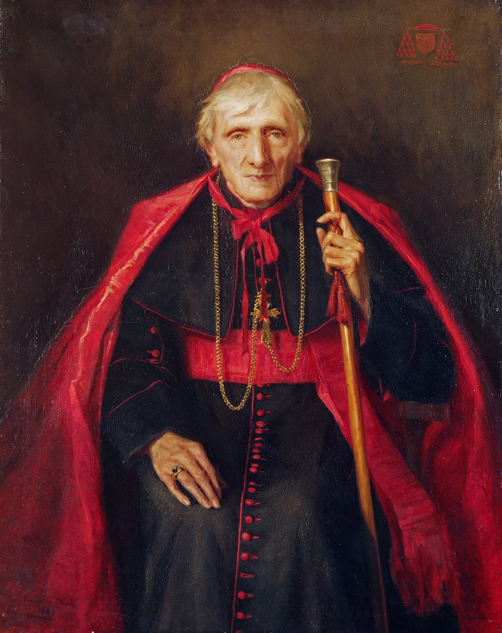 Portræt af John Henry Newman (1801-1890) 1889 af Emmeline Deane