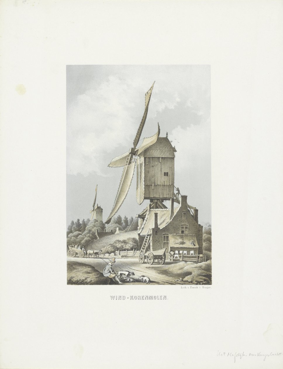 Vind - melmølle (titel på objekt) af Emrik and Binger