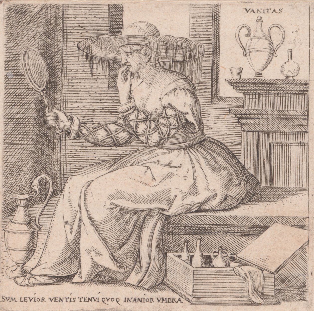 Forfængelighed, 1545-50. af Enea Vico