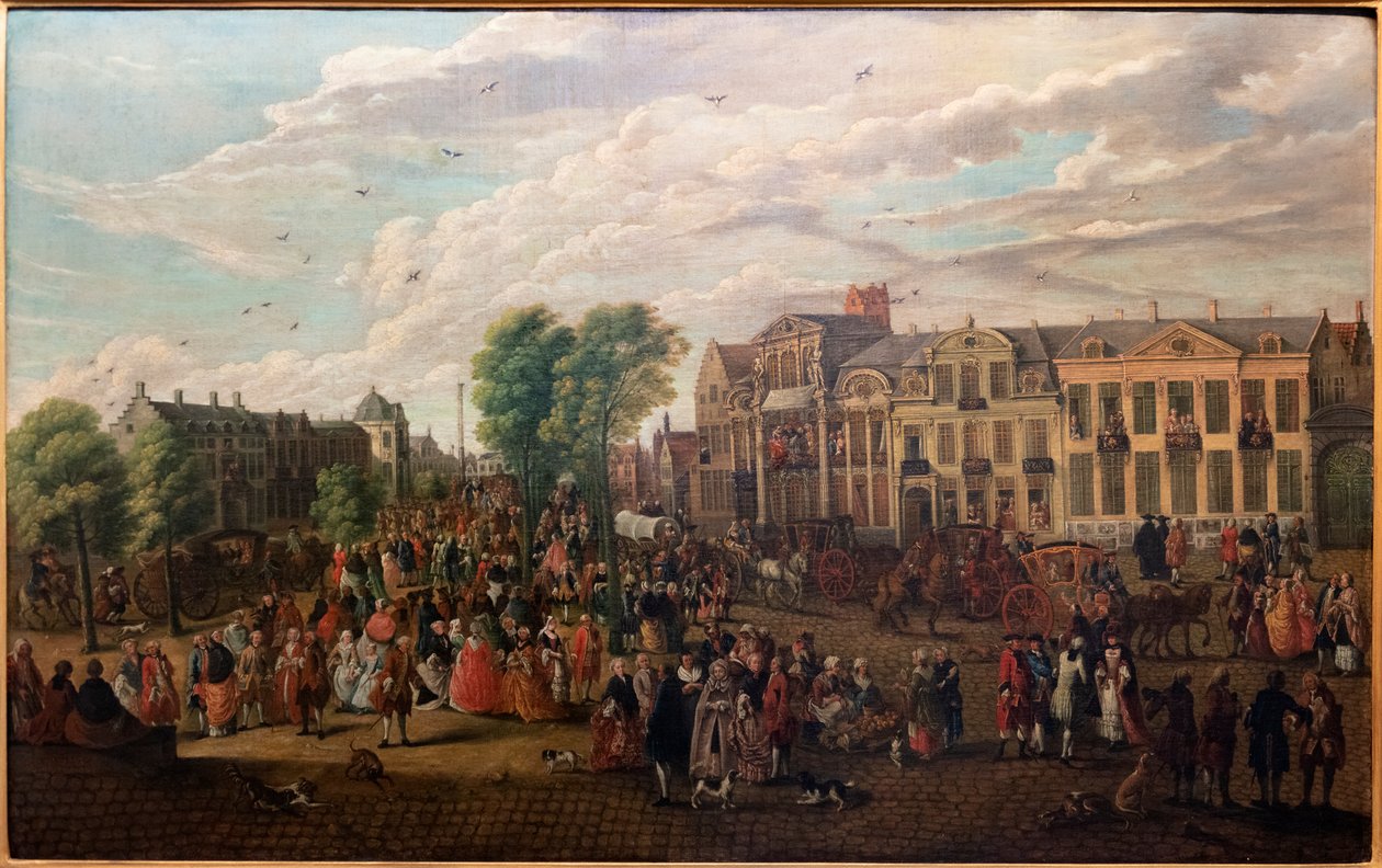 Udsigt over byen Gent (De Kouter) af Engelbert van Siclers