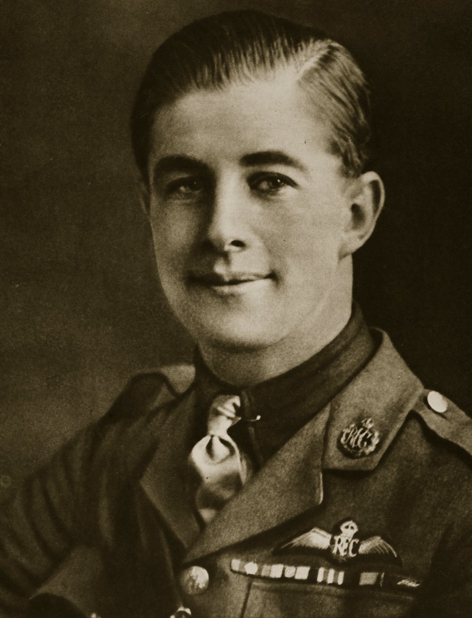En veteran på treogtyve, ca. 1918 (fotogravure) af English Photographer