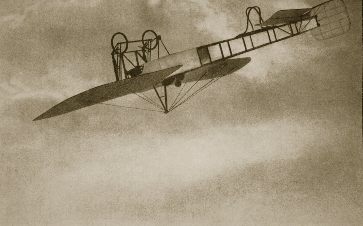 Et vidunder at se - kunstflyvning i 1914 (fotogravure) af English Photographer
