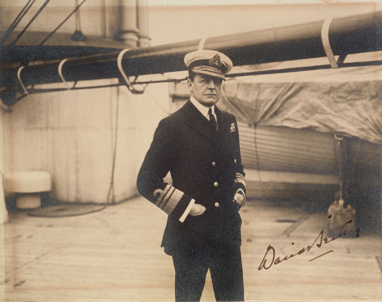 Admiral of the Fleet David Beatty (sepiafoto) af English Photographer
