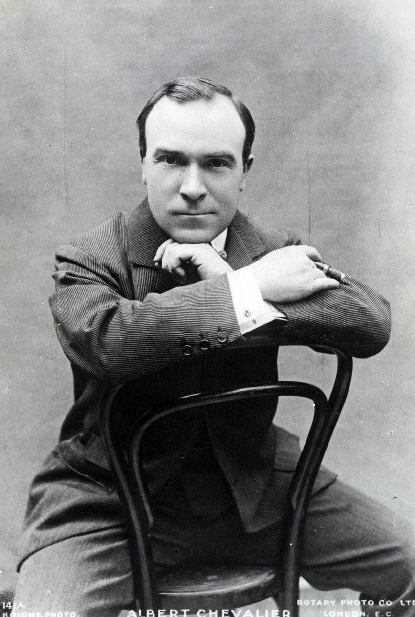 Albert Chevalier af English Photographer