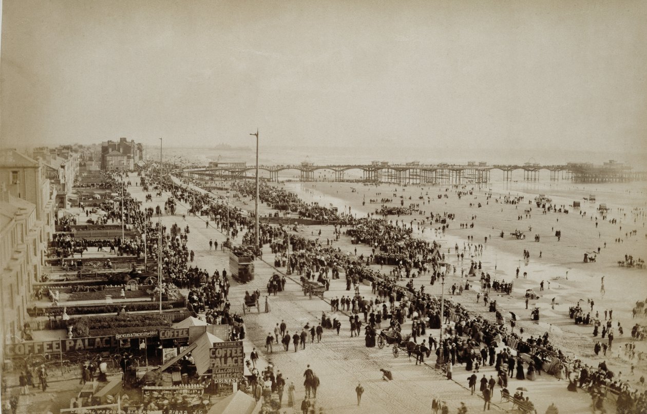 Blackpool Beach af English Photographer
