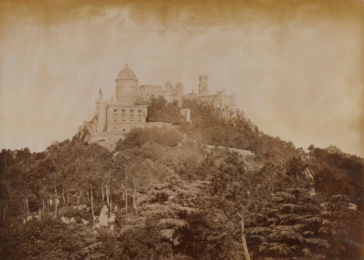 Cintra Palace of the Pena, 1909 af English Photographer