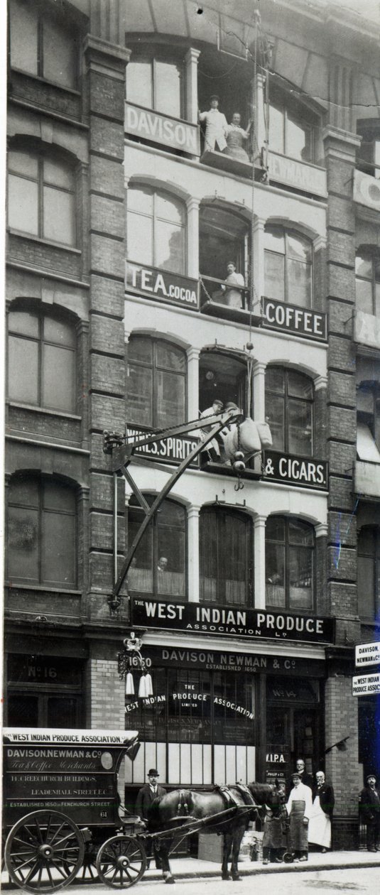 Davison Newman og co, Creechurch Lane, London ca. 1920 af English Photographer