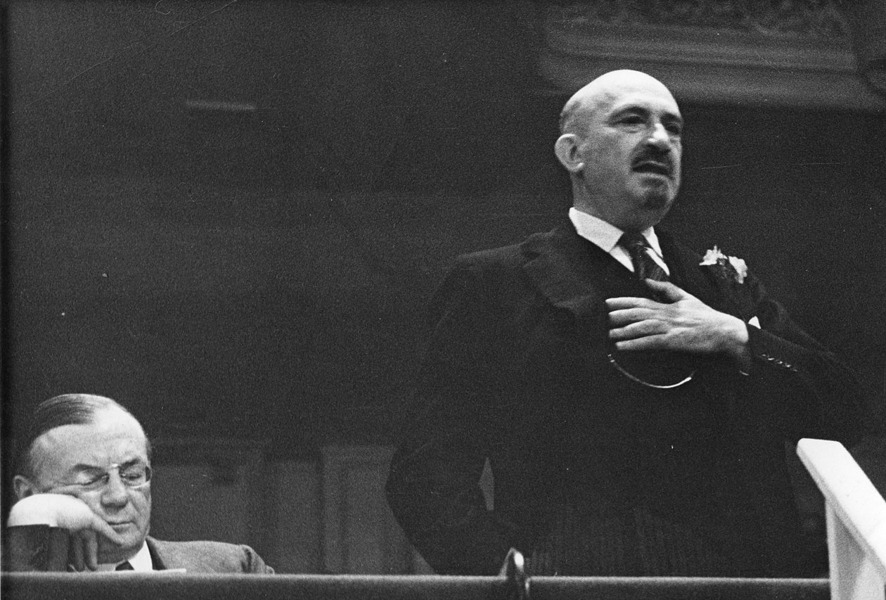 Dr. Chaim Weizmann i London, ca. 1938 af English Photographer