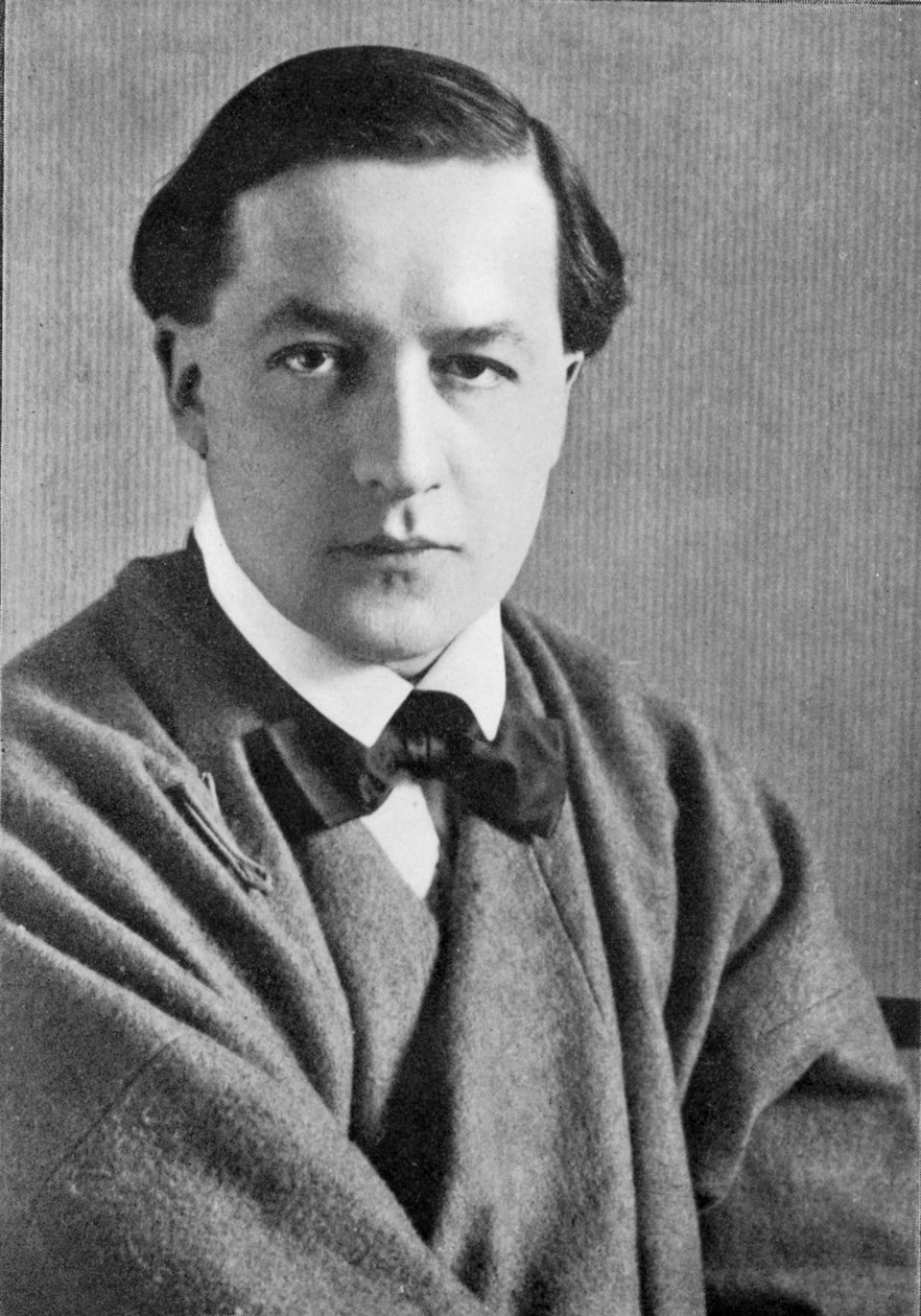 Edmund Dulac, 1915 af English Photographer