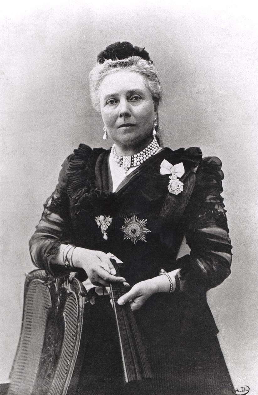 Kejserinde Victoria (1840-1901) af English Photographer