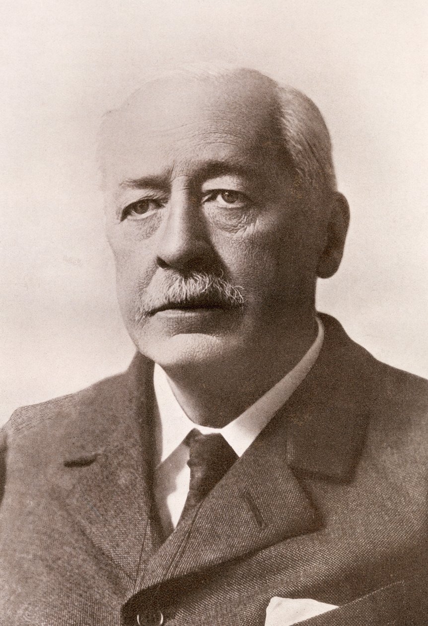Evelyn Baring, 1. jarl af Cromer, 1918 (halvtoneavis) af English Photographer