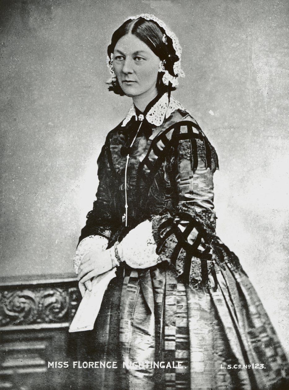 Florence Nightingale, ca. 1860 af English Photographer