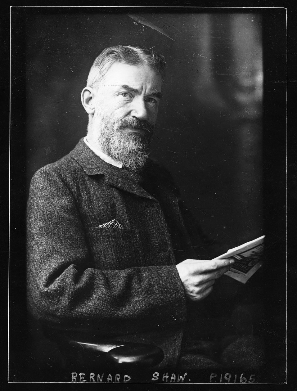 George Bernard Shaw af English Photographer