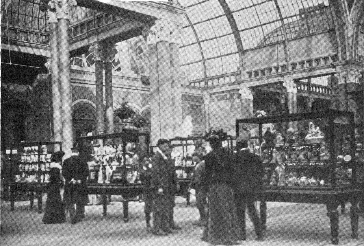 I museet for Alexandra Palace, illustration fra Kongen, 25. maj 1901 af English Photographer