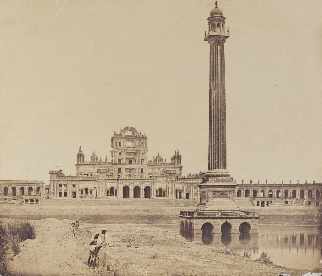 Indisk palads, ca. 1858 af English Photographer
