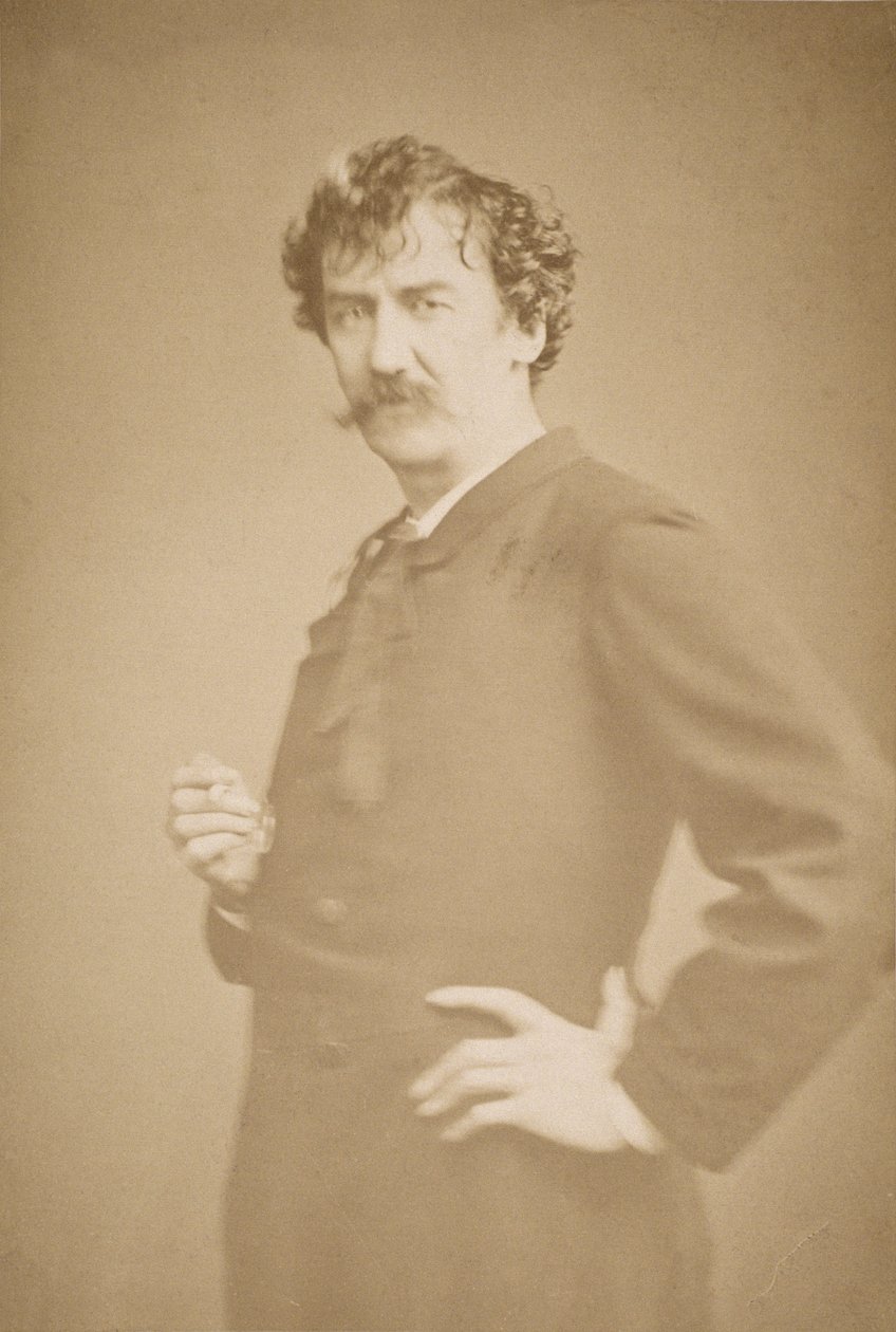 James Abbott McNeill Whistler, 1878 af English Photographer