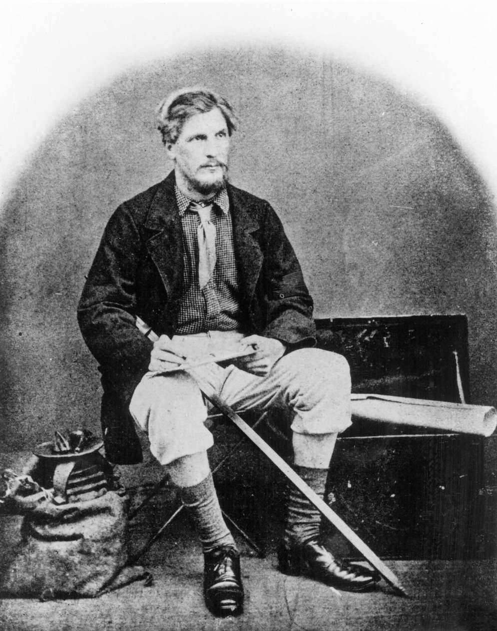 James Augustus Grant af English Photographer