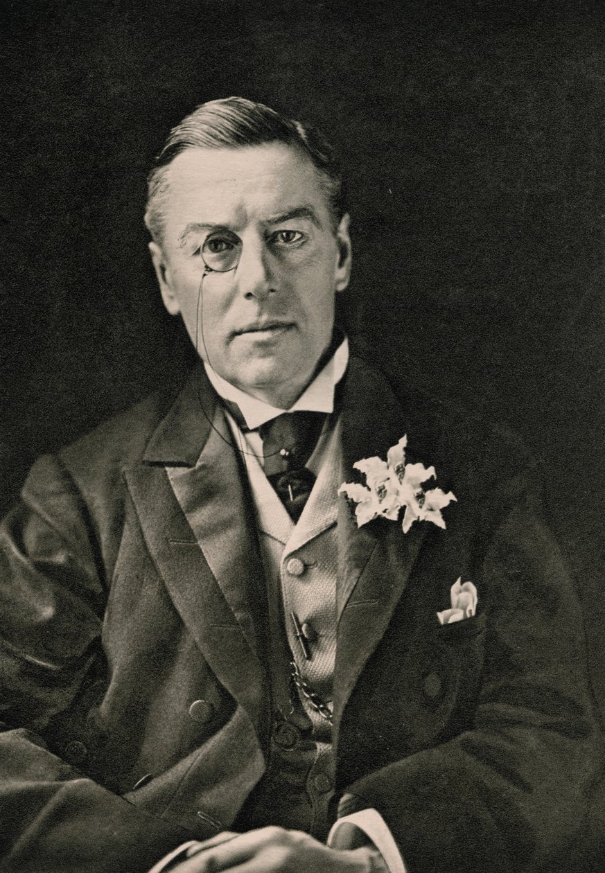 Joseph Chamberlain (1836-1914) af English Photographer