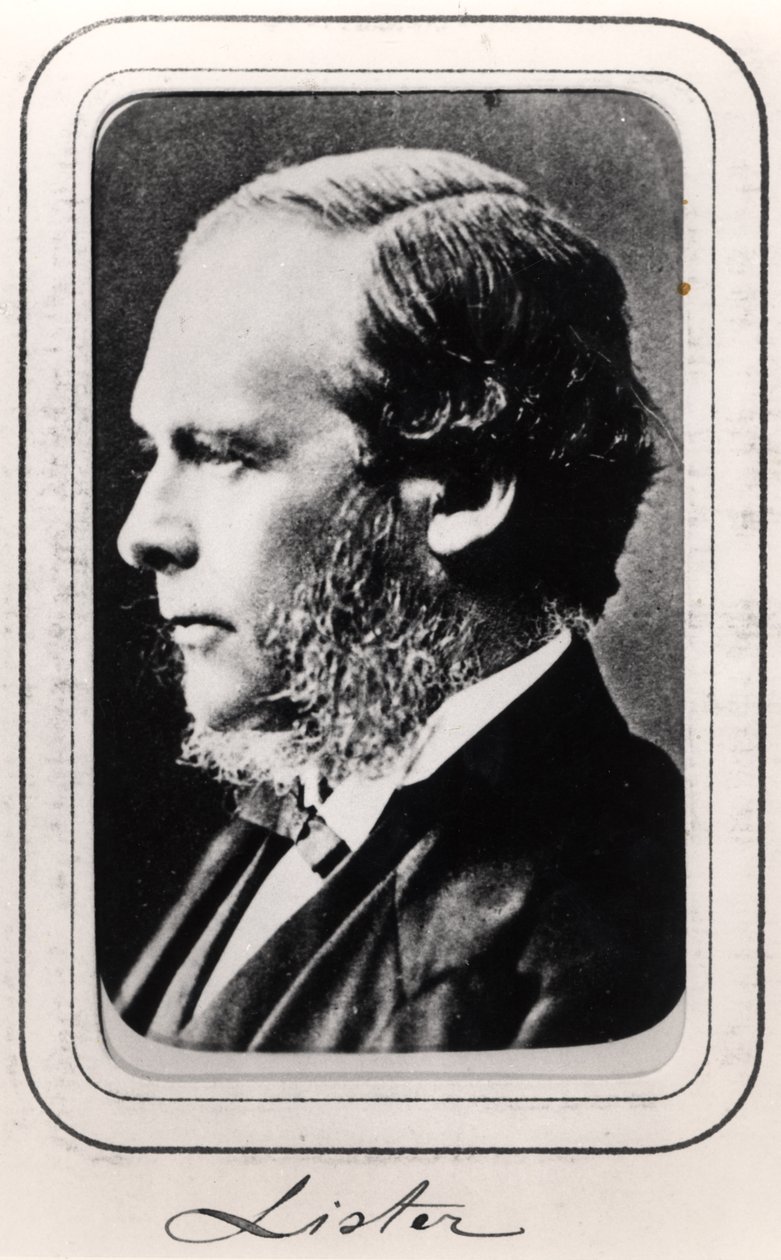 Joseph Lister (1827-1912) af English Photographer
