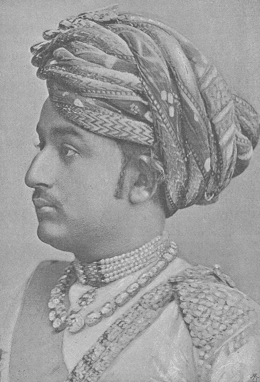 Khengarji III, Maharao af Cutch af English Photographer