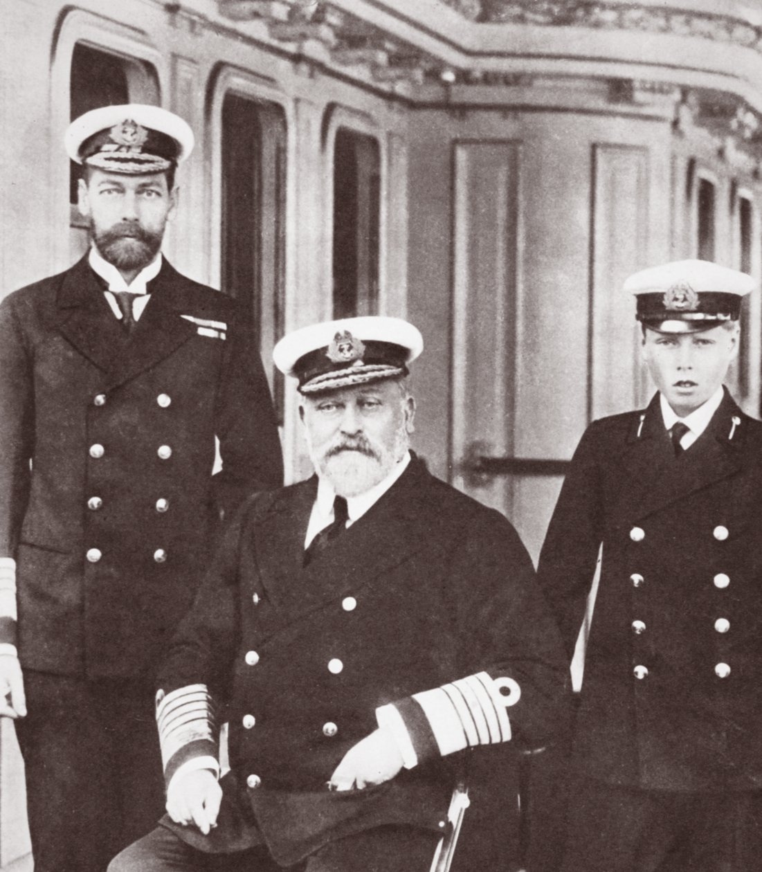 Kong Edward VII, admiral af flåden af English Photographer