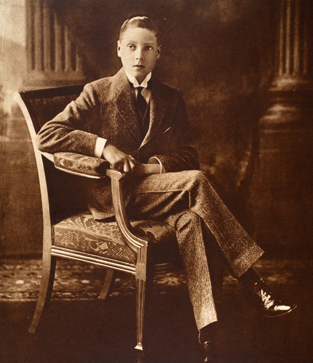 Kong Edward VIII i en alder af seksten, 1910 af English Photographer