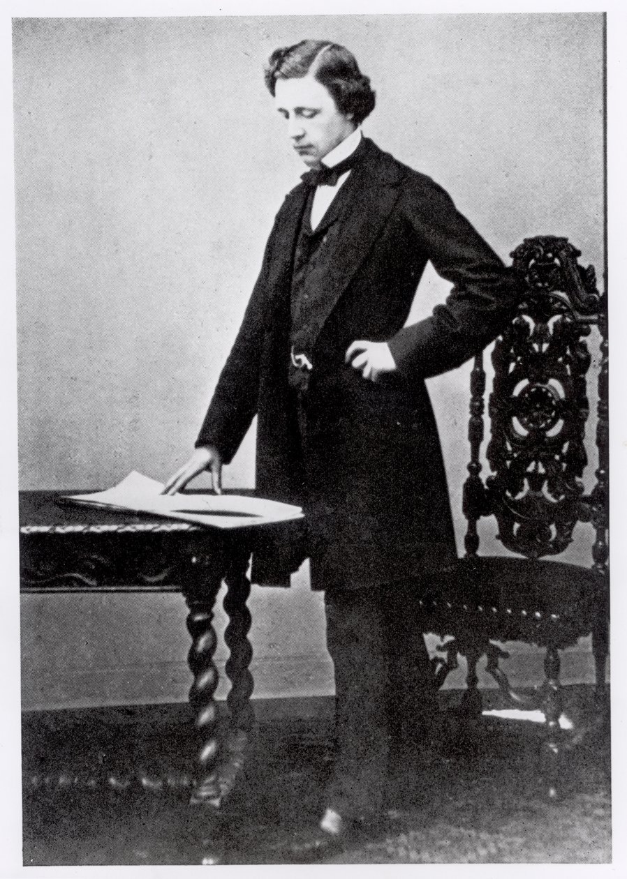 Lewis Carroll (1832-98) i en alder af 29 af English Photographer