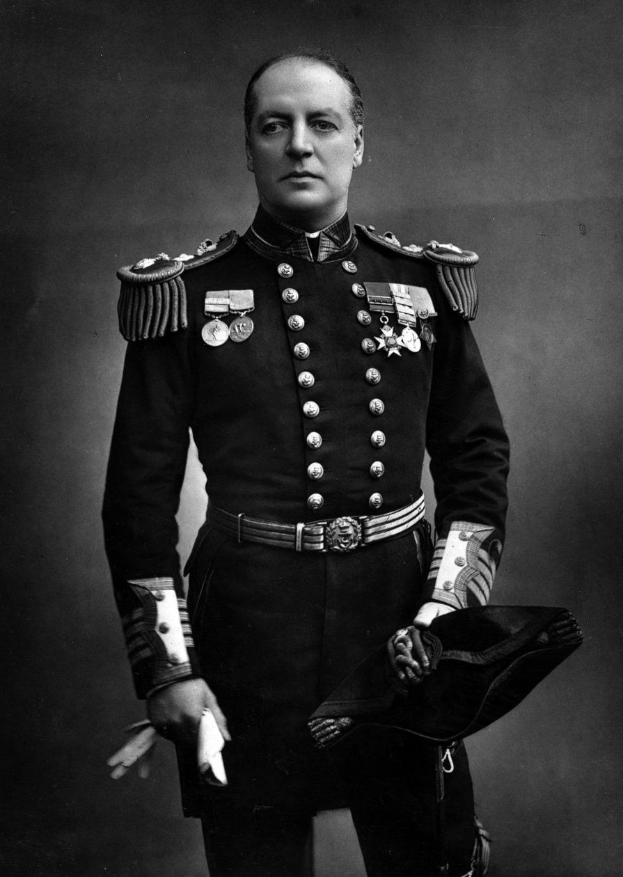 Lord Charles Beresford af English Photographer