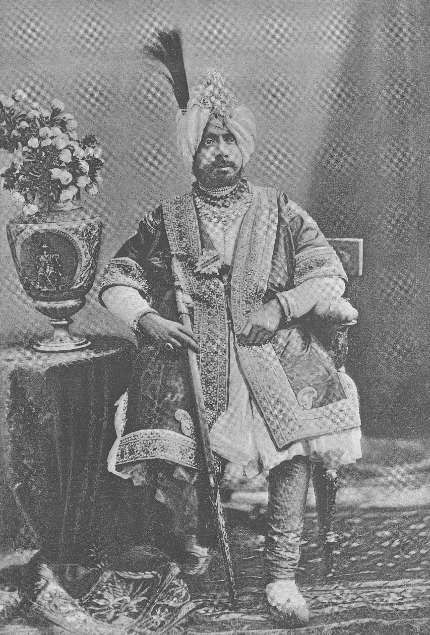 Maharaja Pratap Singhji fra Jammu og Kashmir af English Photographer