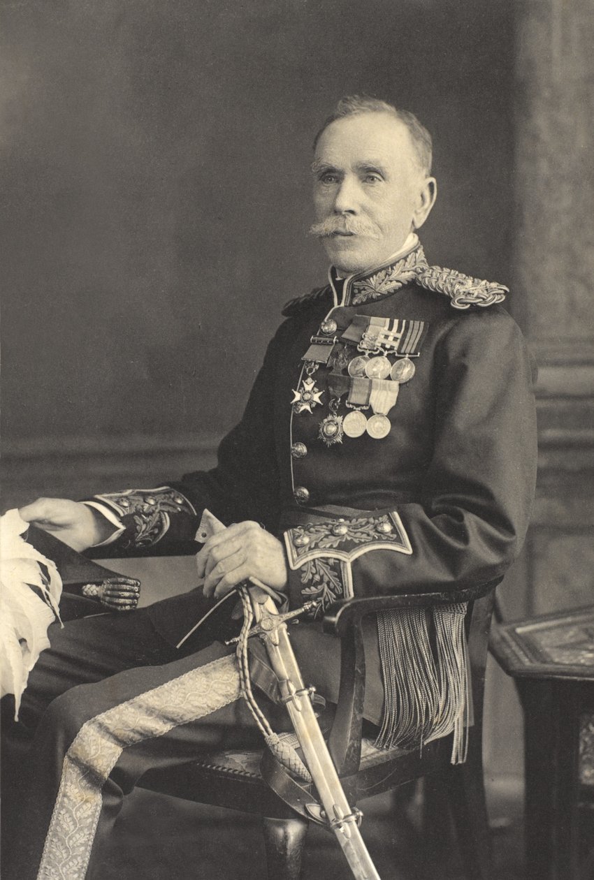 Generalmajor Sir Luke OConnor VC, 1910 af English Photographer