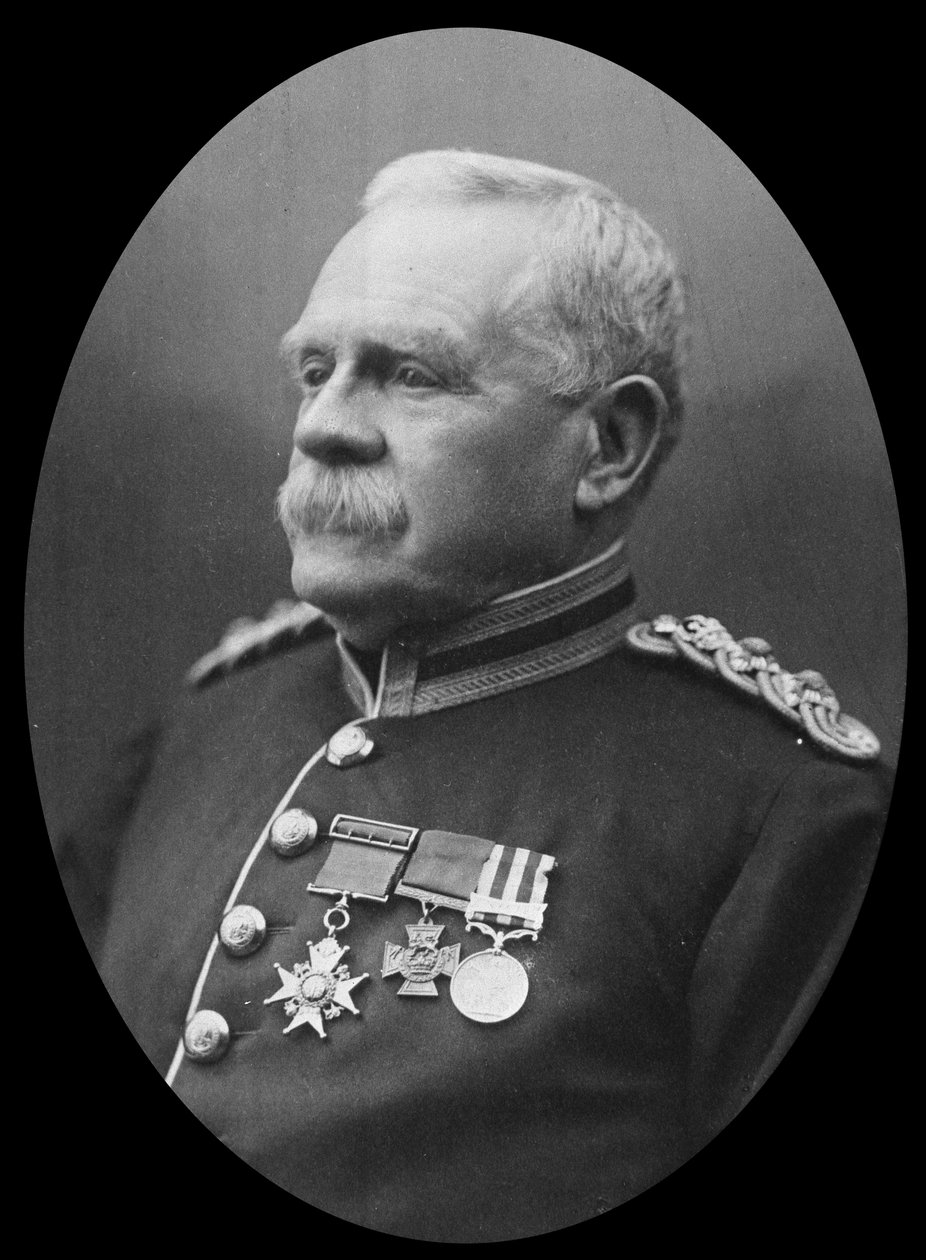 Portræt af oberst T. Cadell VC CB, 1907 af English Photographer