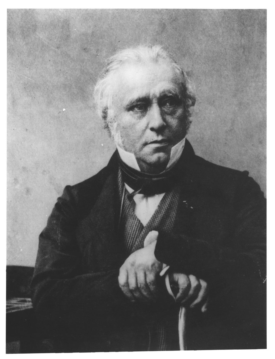 Portræt af Thomas Babington Macaulay, 1. baron Macaulay (1800-1859) af English Photographer