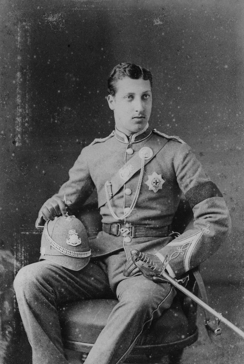 Prins Albert Victor, hertug af Clarence og Avondale, 1885 af English Photographer