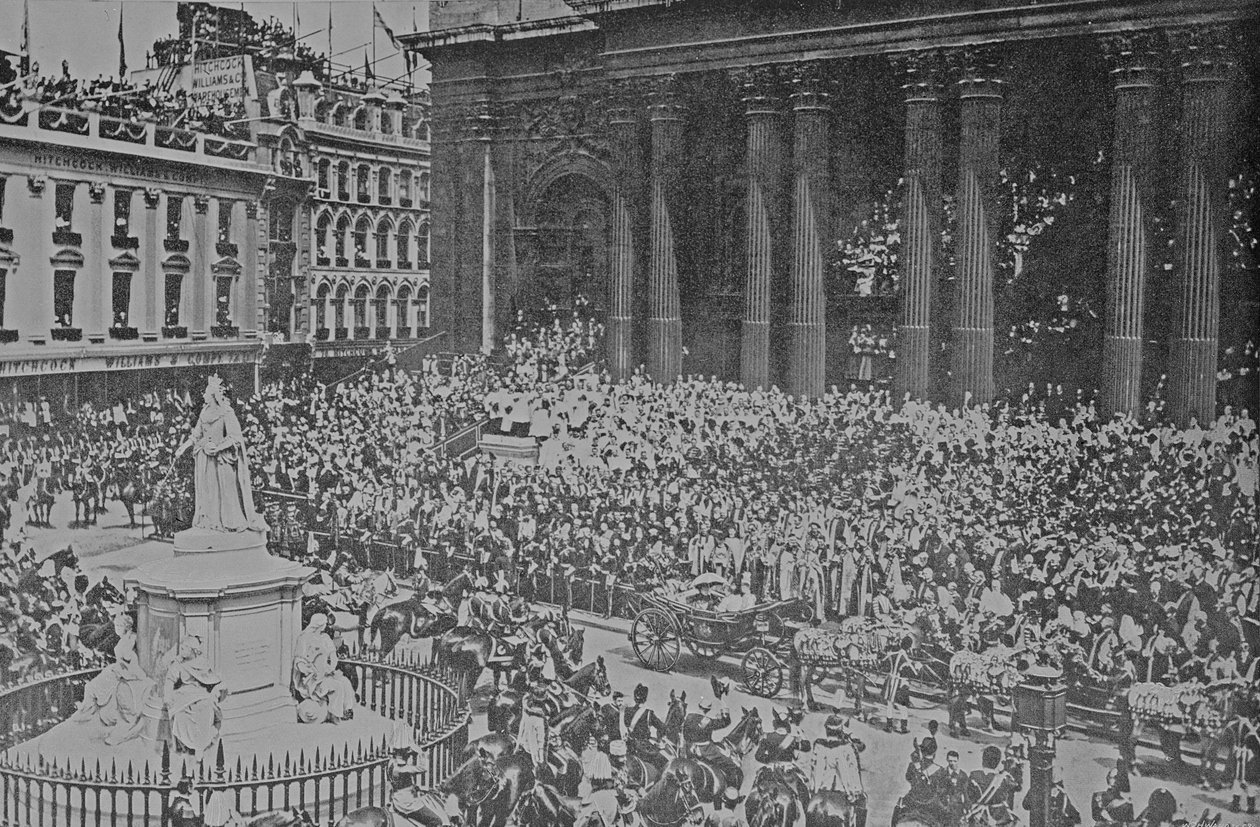 Dronning Victorias diamantjubilæum, 1897 af English Photographer