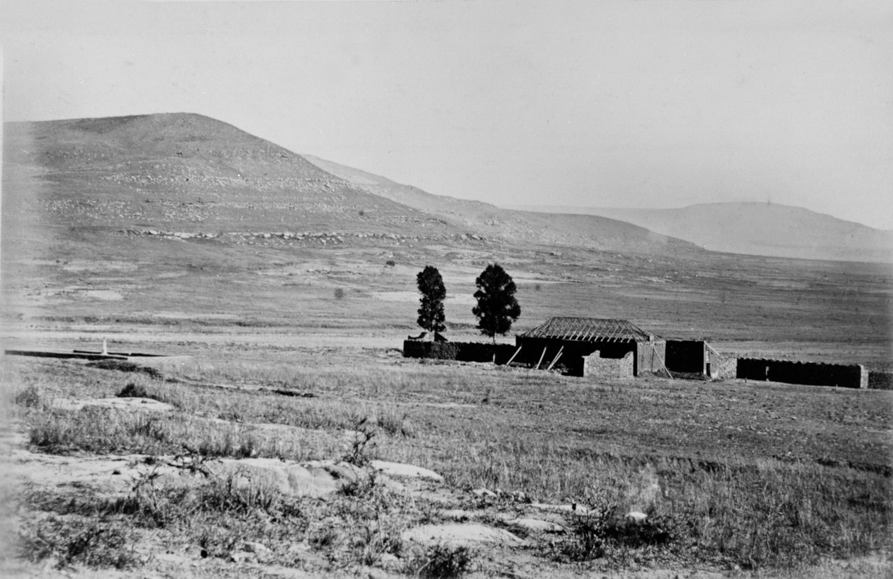 Rorkes Drift, 1879 af English Photographer