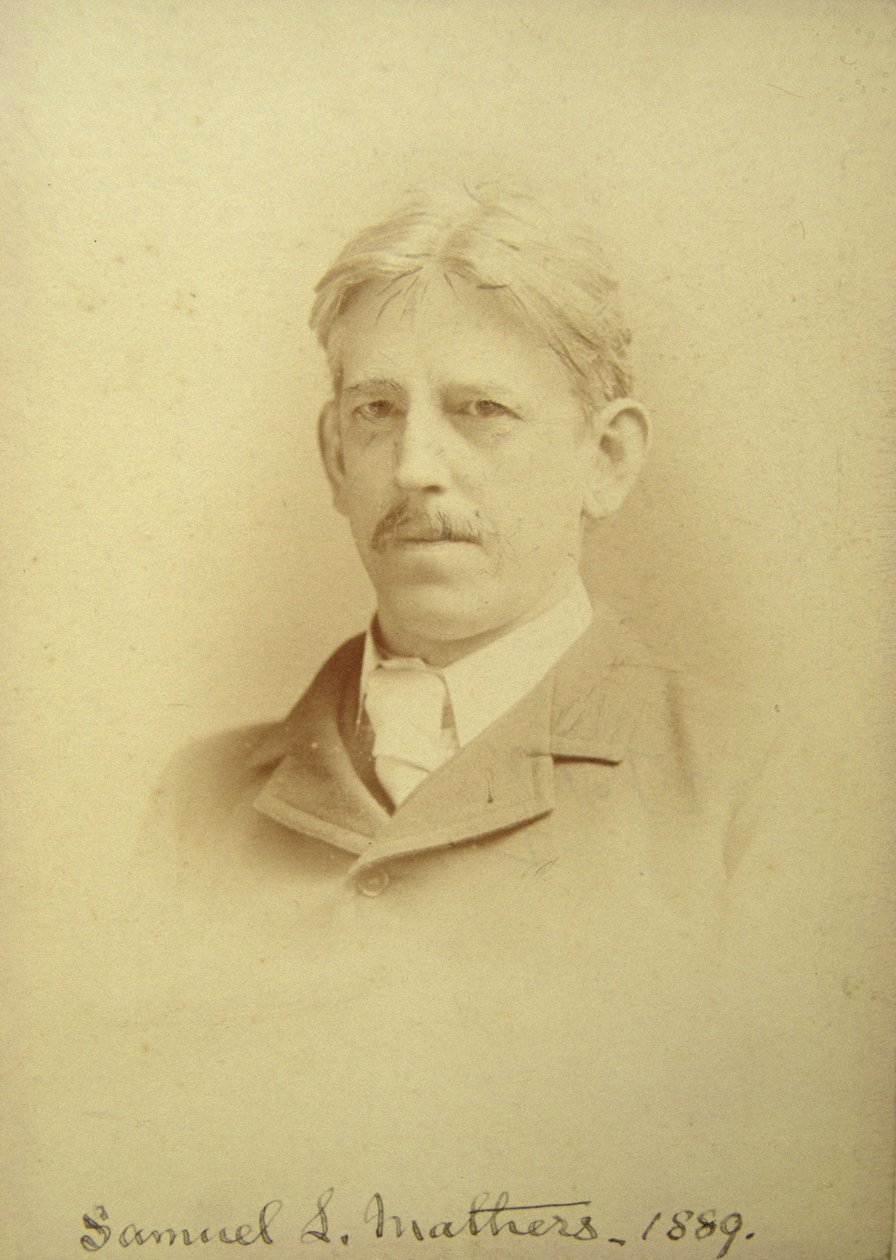 Samuel Liddell Mathers (1854-1918) 1889 af English Photographer
