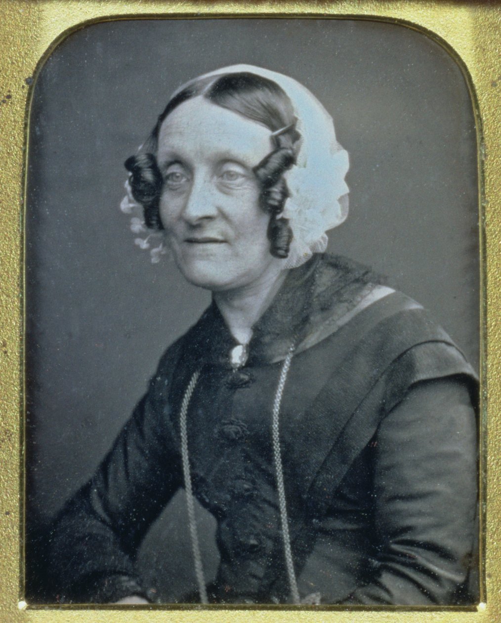 Sarah Faraday, hustru til Michael Faraday (1791-1867) 1840
