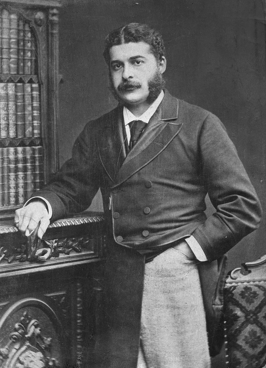 Sir Arthur Sullivan af English Photographer