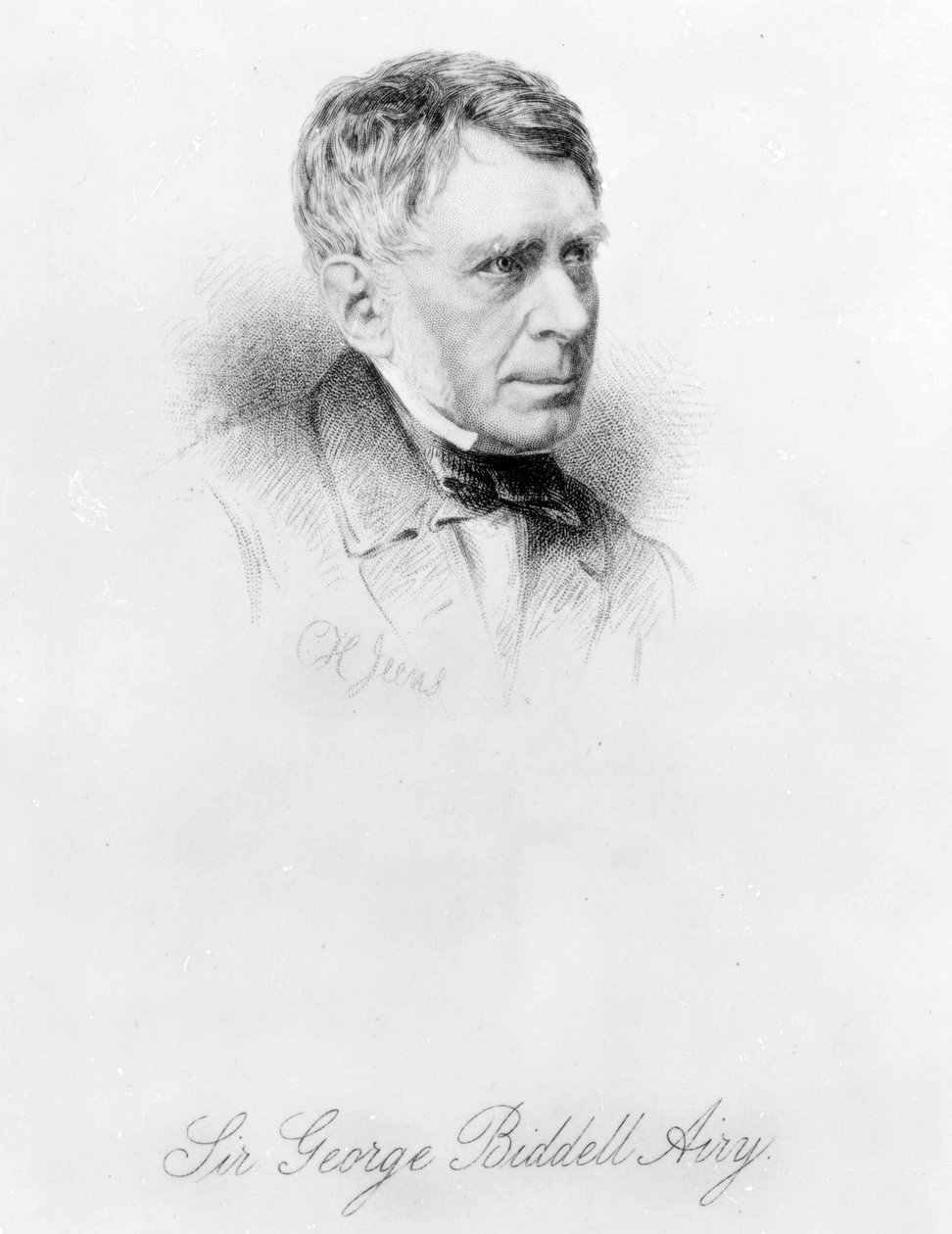 Sir George Biddell Airy, graveret af C.H. Jeens af English Photographer